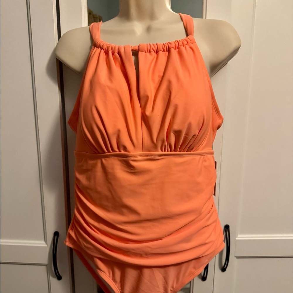 NWT Cute Orange One Piece by Kona Sol